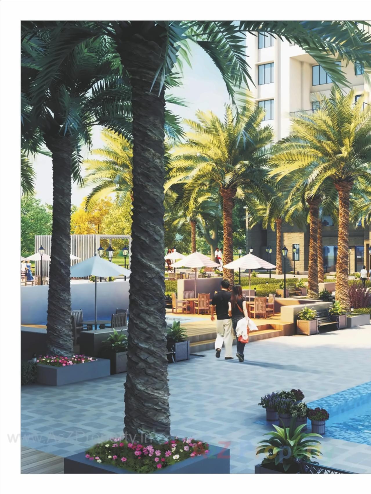 3D Elevation of real estate project Pittie Kourtyard   D Tower located at Kharadi, Pune, Maharashtra