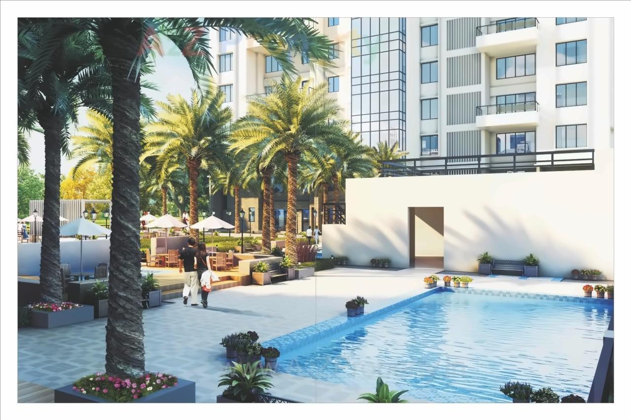 3D Elevation of real estate project Pittie Kourtyard   D Tower located at Kharadi, Pune, Maharashtra