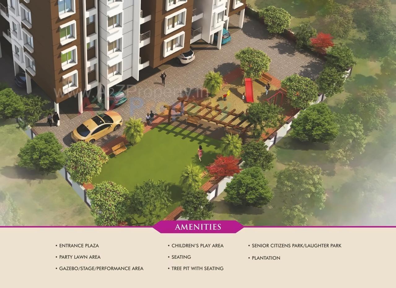 3D Elevation of real estate project Platinum Bliss located at Markal, Pune, Maharashtra