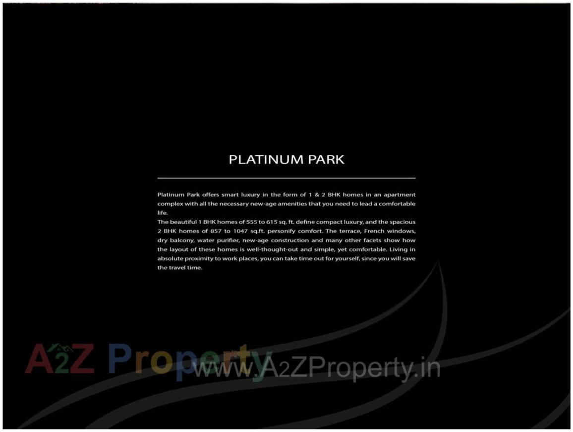  of real estate project Platinum Park located at Man, Pune, Maharashtra