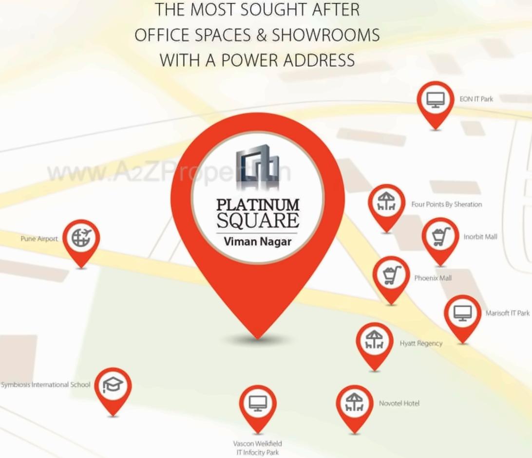 Image 28865 1 of real estate project Platinum Square located at Vimannagar, Pune, Maharashtra