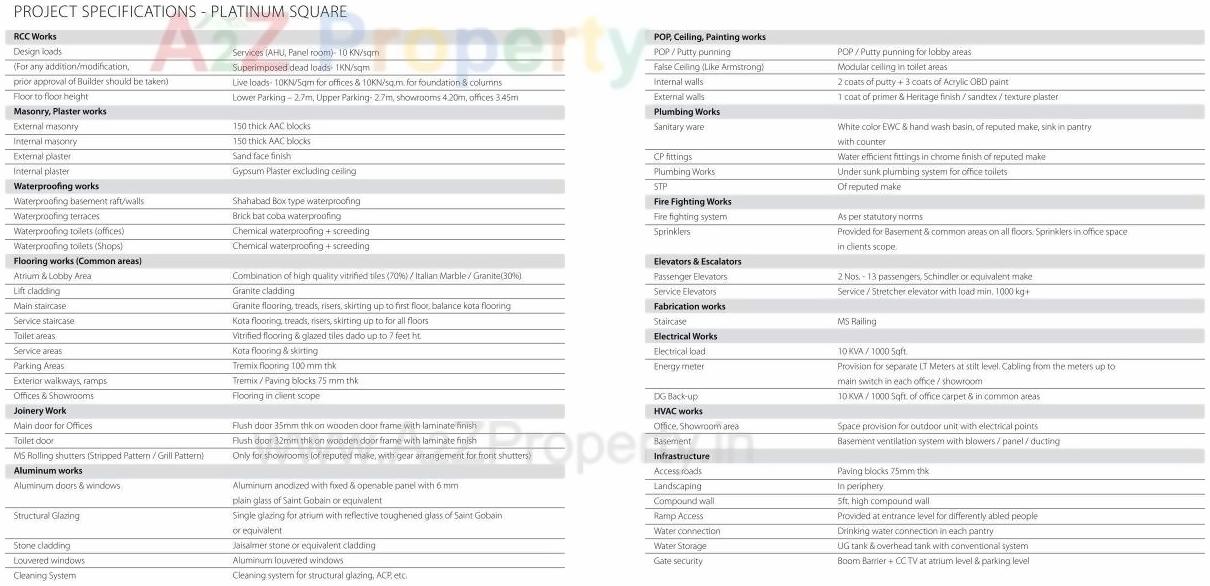 Image 28865 4 of real estate project Platinum Square located at Vimannagar, Pune, Maharashtra