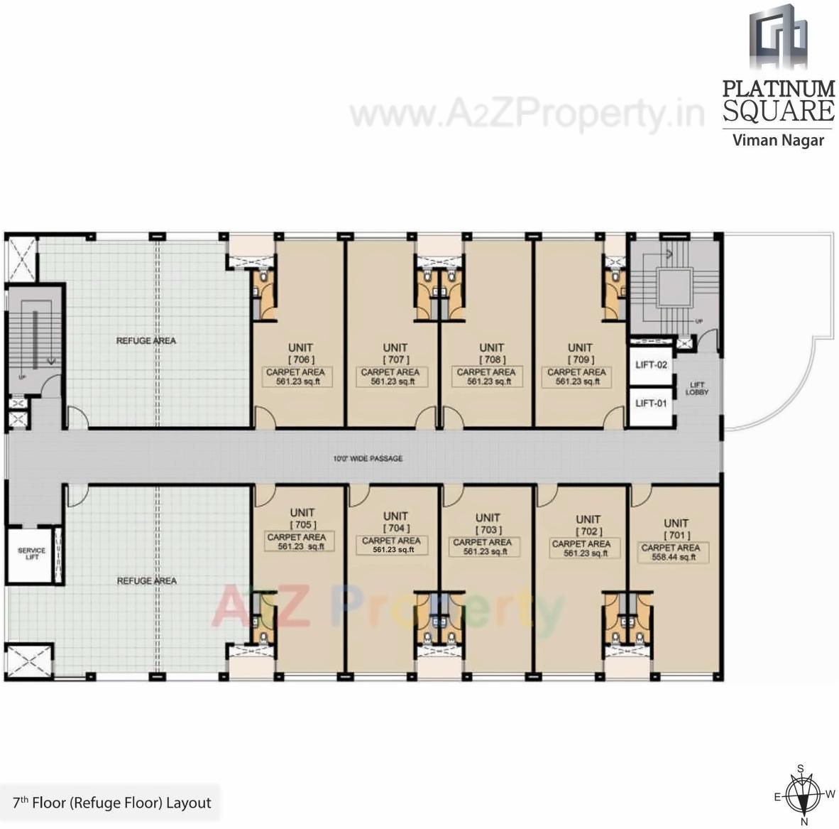 Image 28865 7 of real estate project Platinum Square located at Vimannagar, Pune, Maharashtra