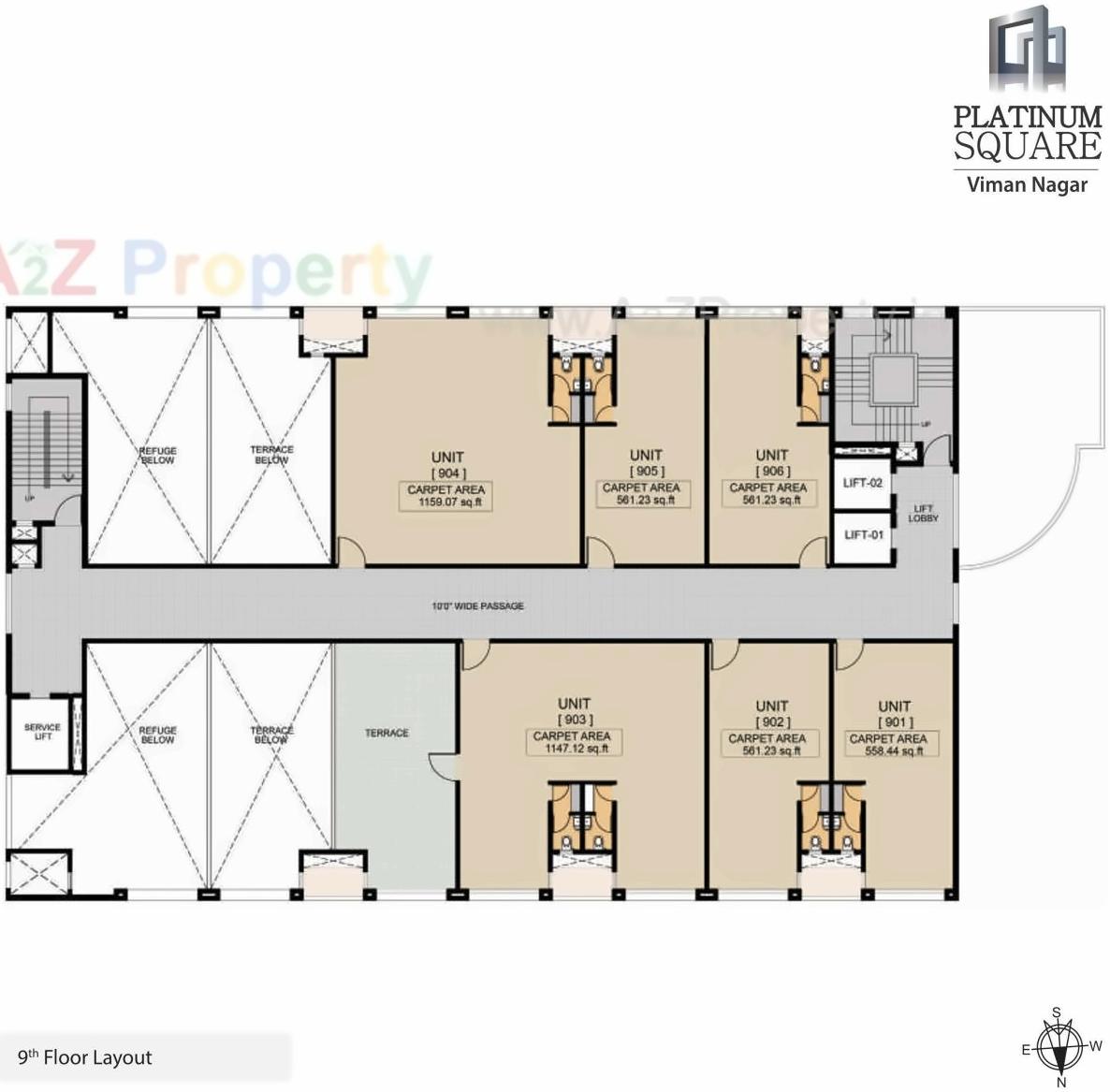 Image 28865 9 of real estate project Platinum Square located at Vimannagar, Pune, Maharashtra