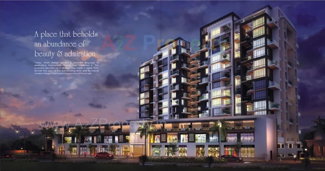 3D Elevation of real estate project Polaris located at Mundhawa, Pune, Maharashtra