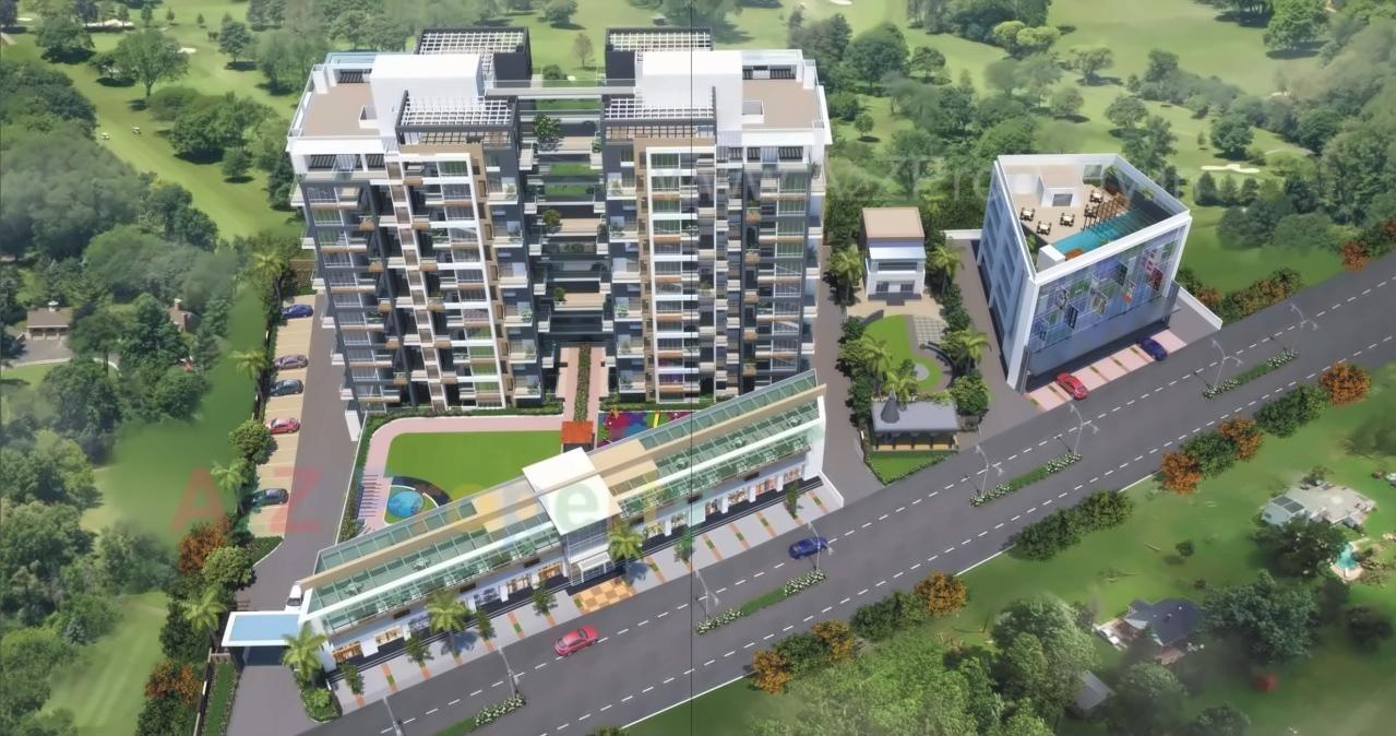 3D Elevation of real estate project Polaris located at Mundhawa, Pune, Maharashtra