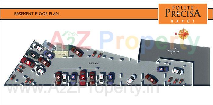 Floorplan 07 Thumb of real estate project Polite Precisa located at Pimpri-chinchawad-m-corp, Pune, Maharashtra