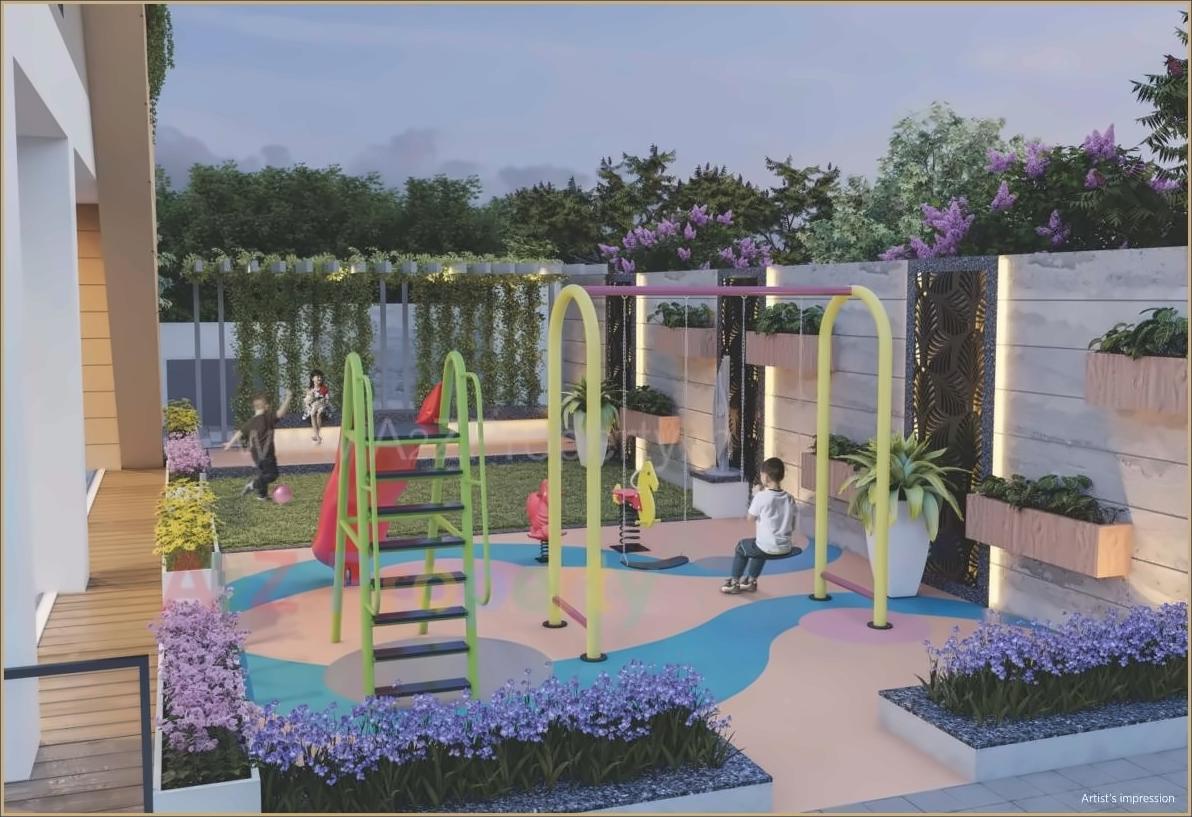 3D Elevation of real estate project Power Boulevard located at Mundhawa, Pune, Maharashtra