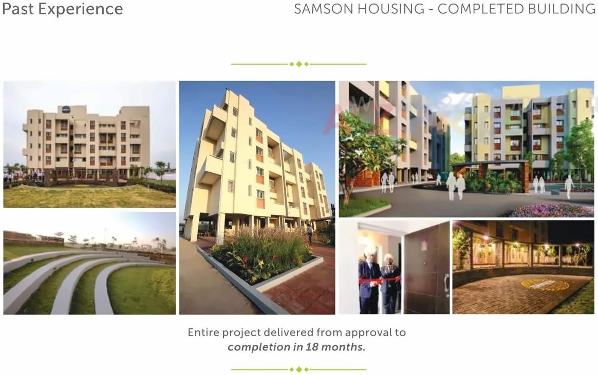 3D Elevation of real estate project Pranam Towers located at Charholi, Pune, Maharashtra