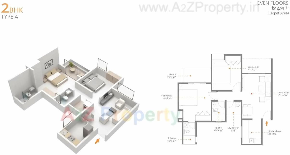 Layout of real estate project Pranam located at Talegaon-dhamdhere, Pune, Maharashtra