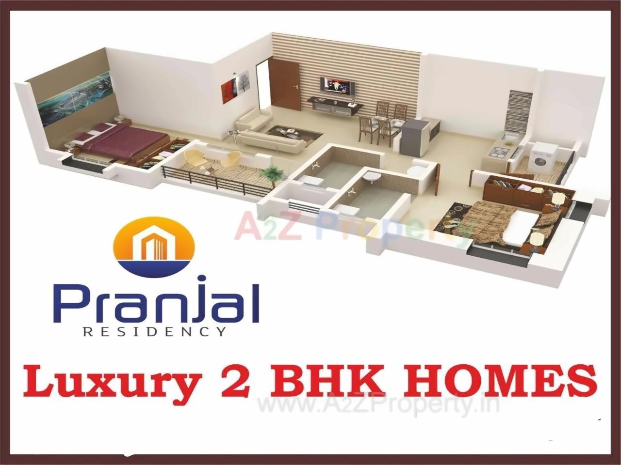 Layout of real estate project Pranjal Residency located at Baner, Pune, Maharashtra