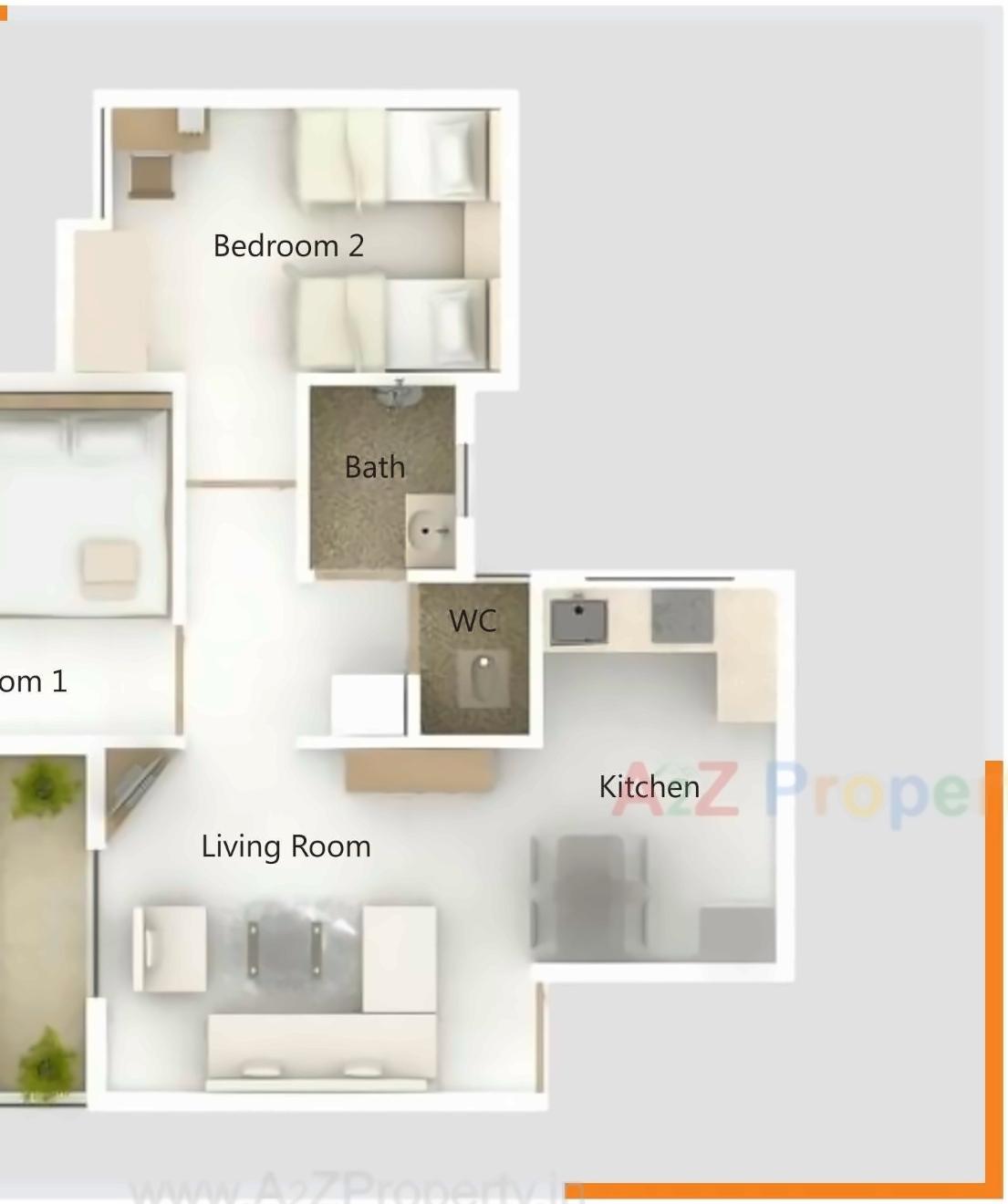 Layout of real estate project Pratham located at Talegaon-dhamdhere, Pune, Maharashtra