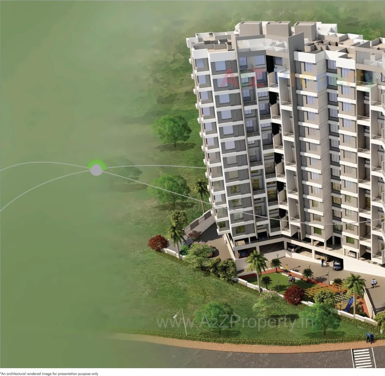 3D Elevation of real estate project Prem Mannat located at Pimpri-chinchawad-m-corp, Pune, Maharashtra