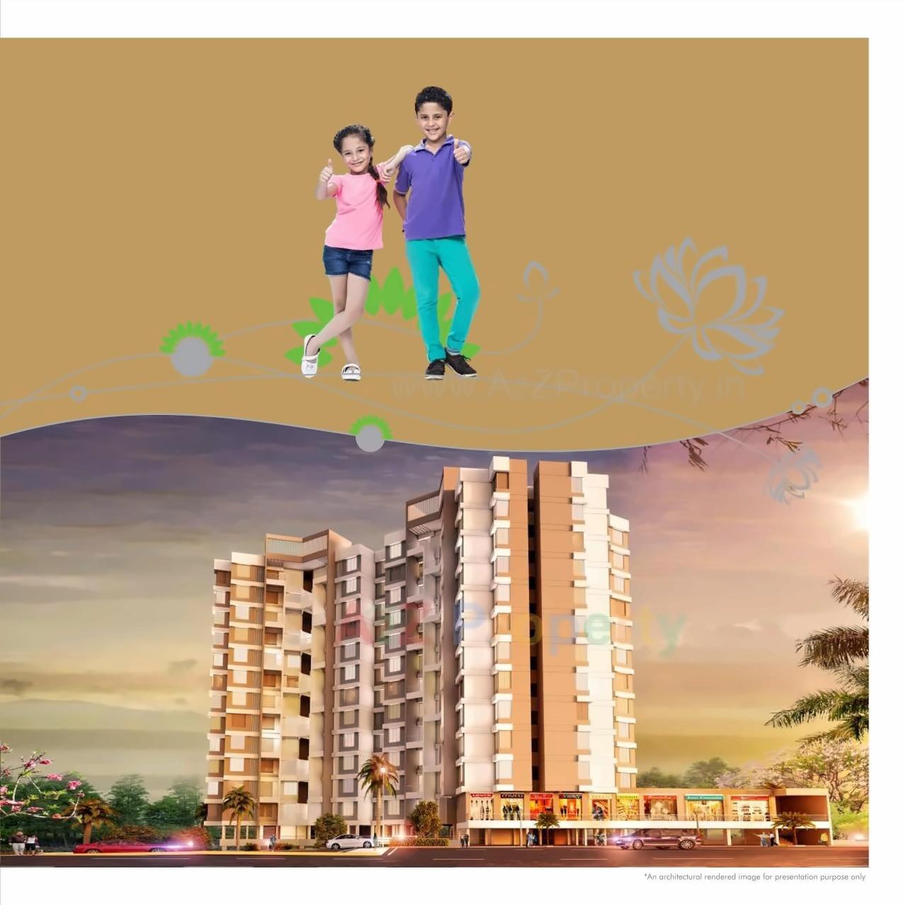 3D Elevation of real estate project Prem Mannat located at Pimpri-chinchawad-m-corp, Pune, Maharashtra