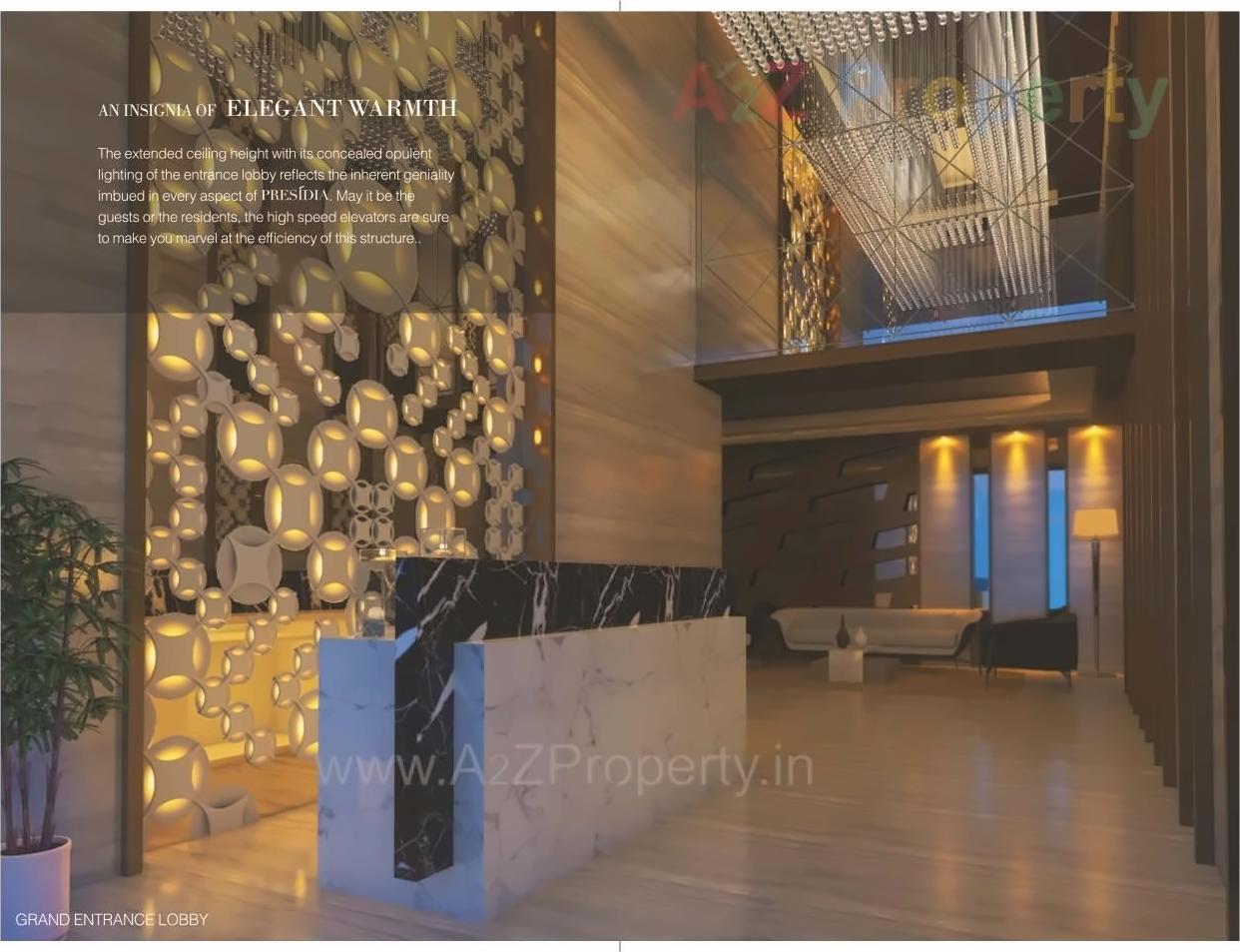 3D Elevation of real estate project Presidia located at Kondhwa-khurd, Pune, Maharashtra