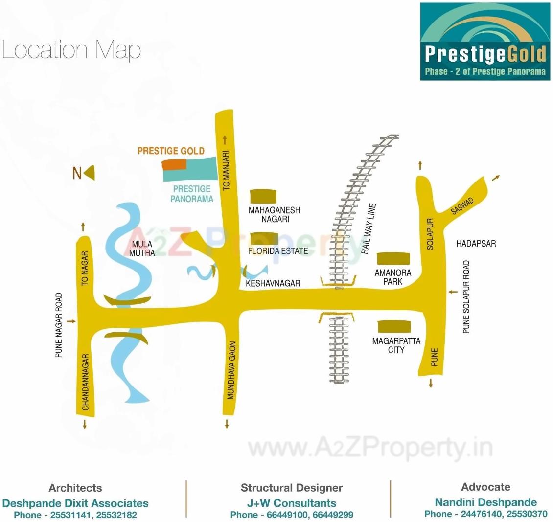  of real estate project Prestige Gold located at Mundhawa, Pune, Maharashtra