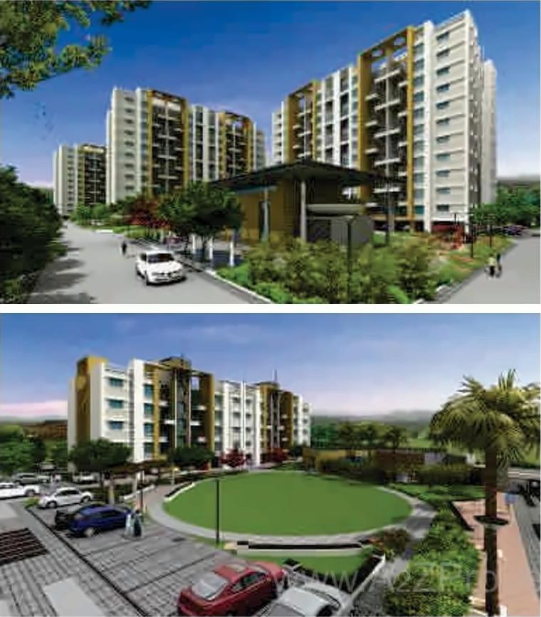3D Elevation of real estate project Pride Aashiyana located at Lohgaon, Pune, Maharashtra