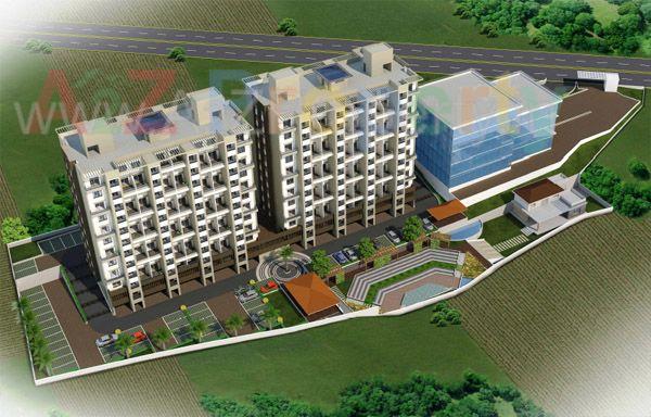 Building of real estate project Primerose located at Ambegaon-bk, Pune, Maharashtra