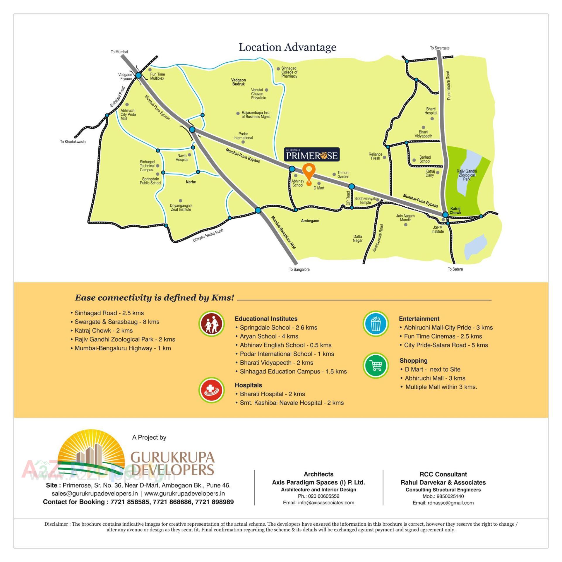  of real estate project Primerose located at Ambegaon-bk, Pune, Maharashtra