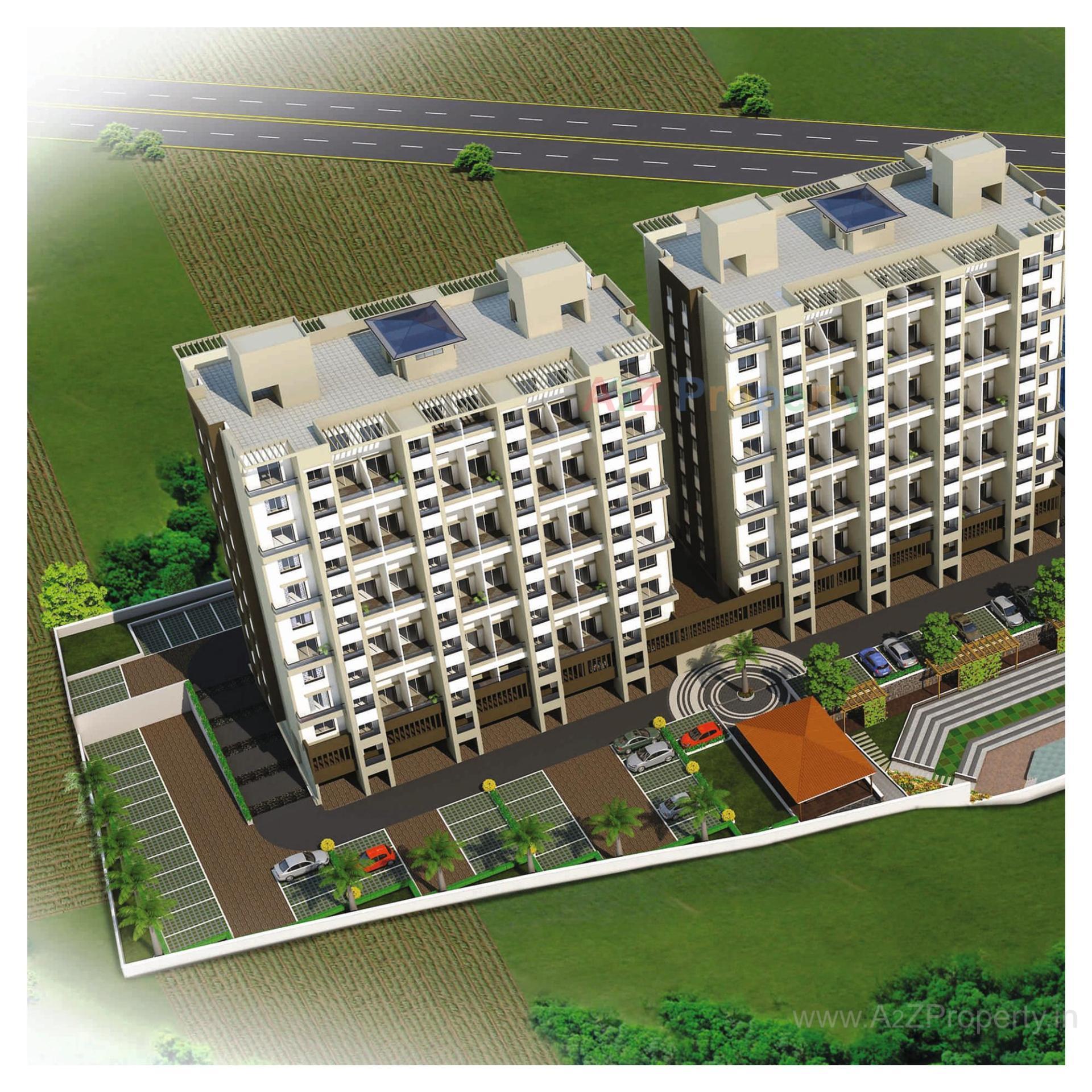 3D Elevation of real estate project Primerose located at Ambegaon-bk, Pune, Maharashtra