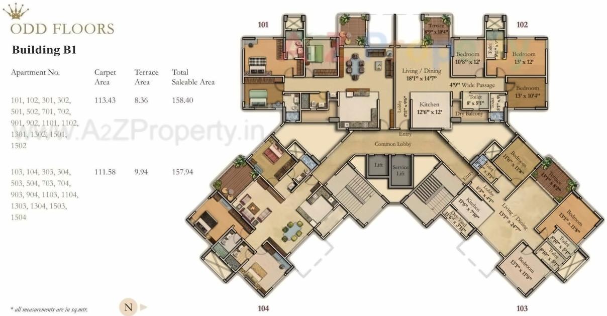 Image 22305 7 of real estate project Princetown Royal located at Undri, Pune, Maharashtra