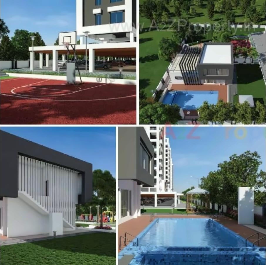 3D Elevation of real estate project Pristine Prolife located at Wakad, Pune, Maharashtra