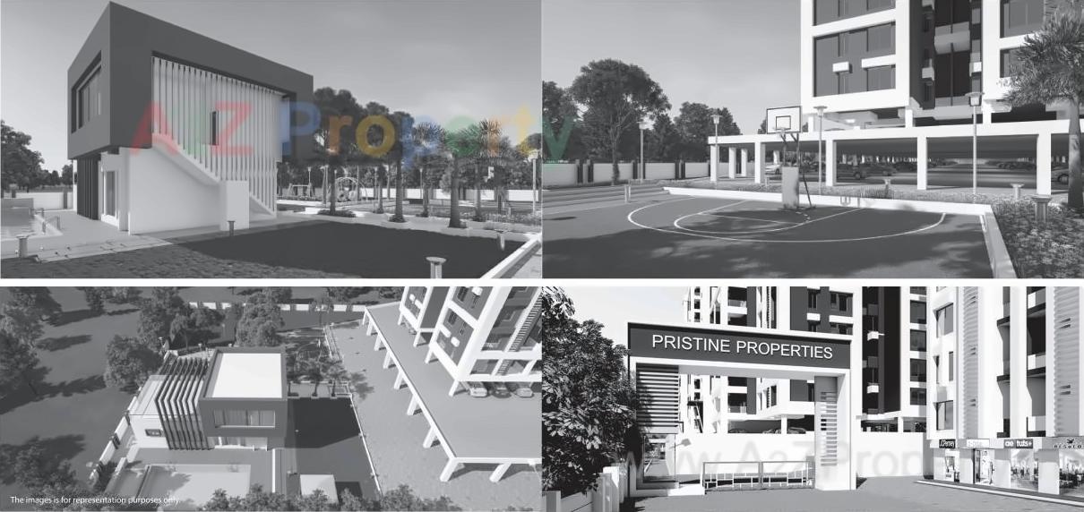 3D Elevation of real estate project Pristine Prolife located at Wakad, Pune, Maharashtra