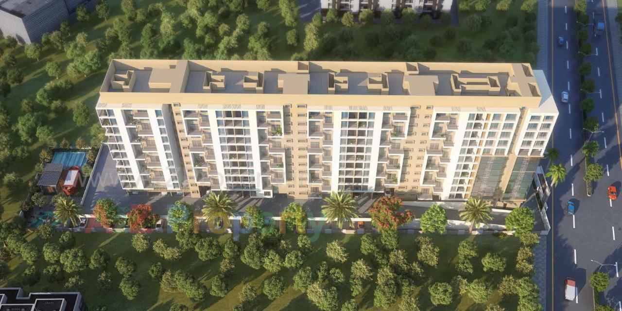 3D Elevation of real estate project Pristine Pronext located at Wakad, Pune, Maharashtra