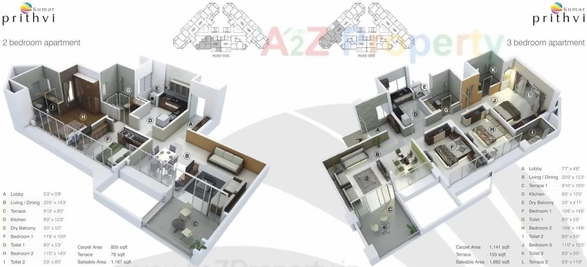 Layout of real estate project Prithvi located at Kondhwa-khurd, Pune, Maharashtra