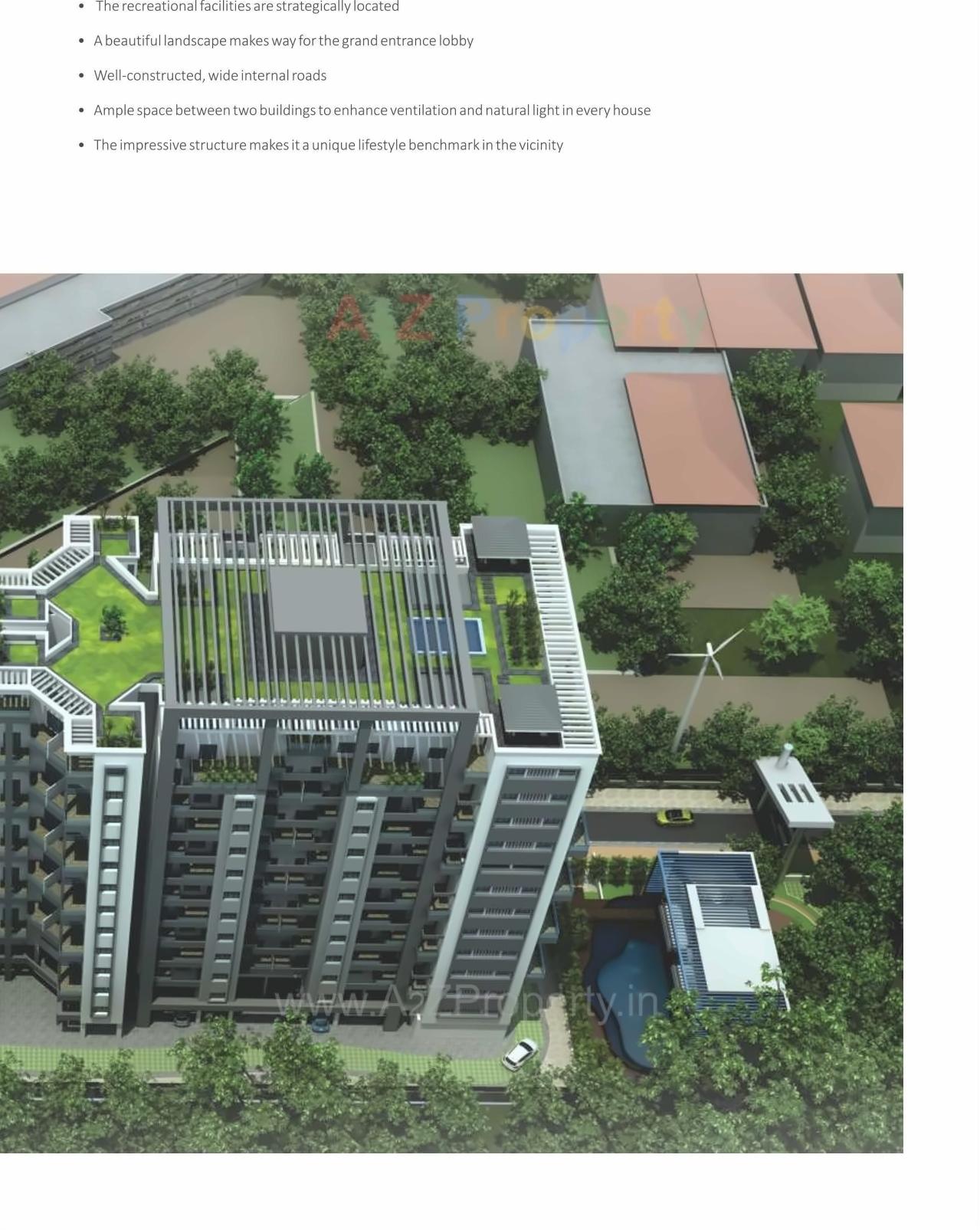 3D Elevation of real estate project Prithvi Presidio, Buiding B, located at Hadapsar, Pune, Maharashtra
