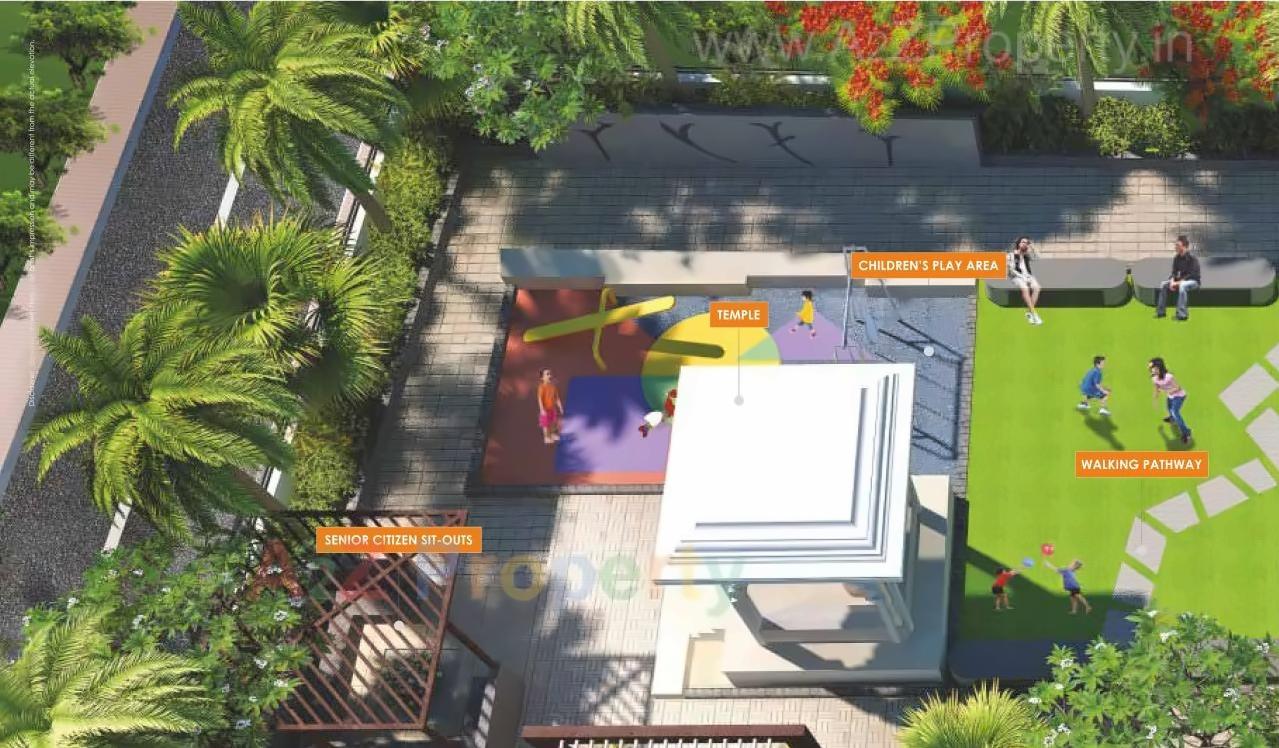 3D Elevation of real estate project Pruthvi Ekdanta Homes located at Kesnand, Pune, Maharashtra