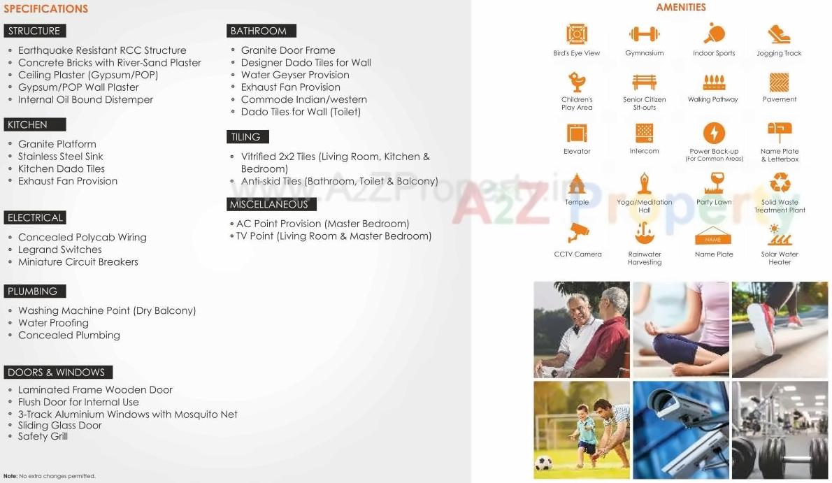  of real estate project Pruthvi Ekdanta Homes located at Kesnand, Pune, Maharashtra