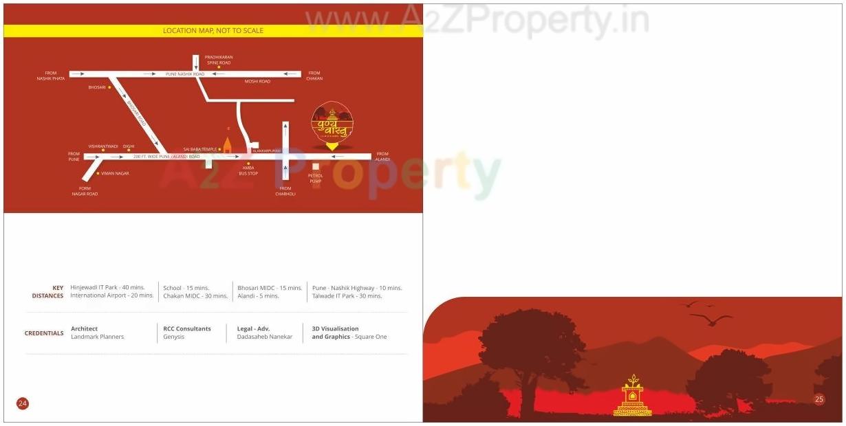  of real estate project Punyavaastu located at Aalandi, Pune, Maharashtra
