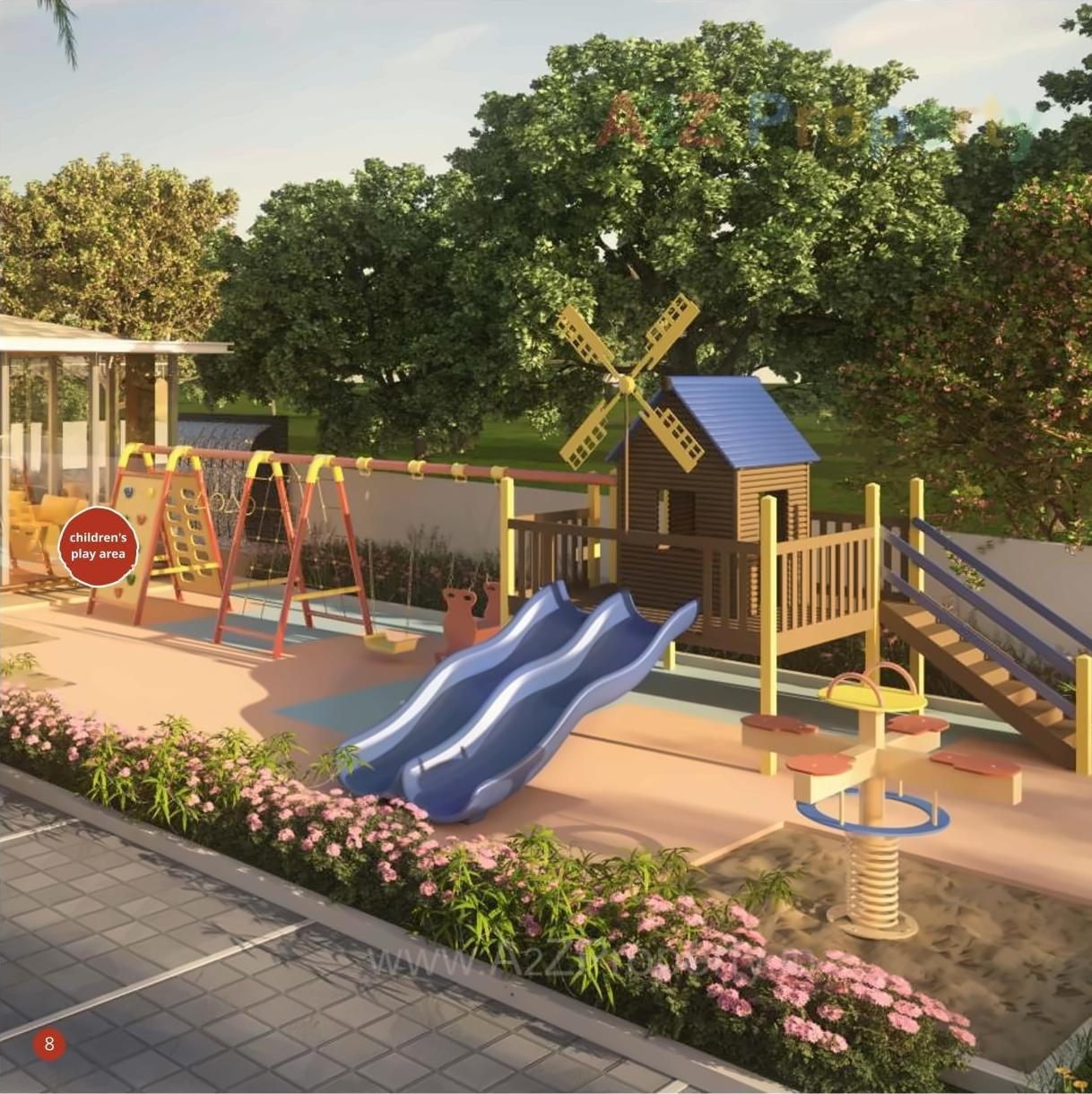 3D Elevation of real estate project Punyavaastu located at Aalandi, Pune, Maharashtra