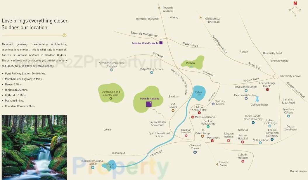  of real estate project Puraniks Abitante located at Bavadhan-bk, Pune, Maharashtra