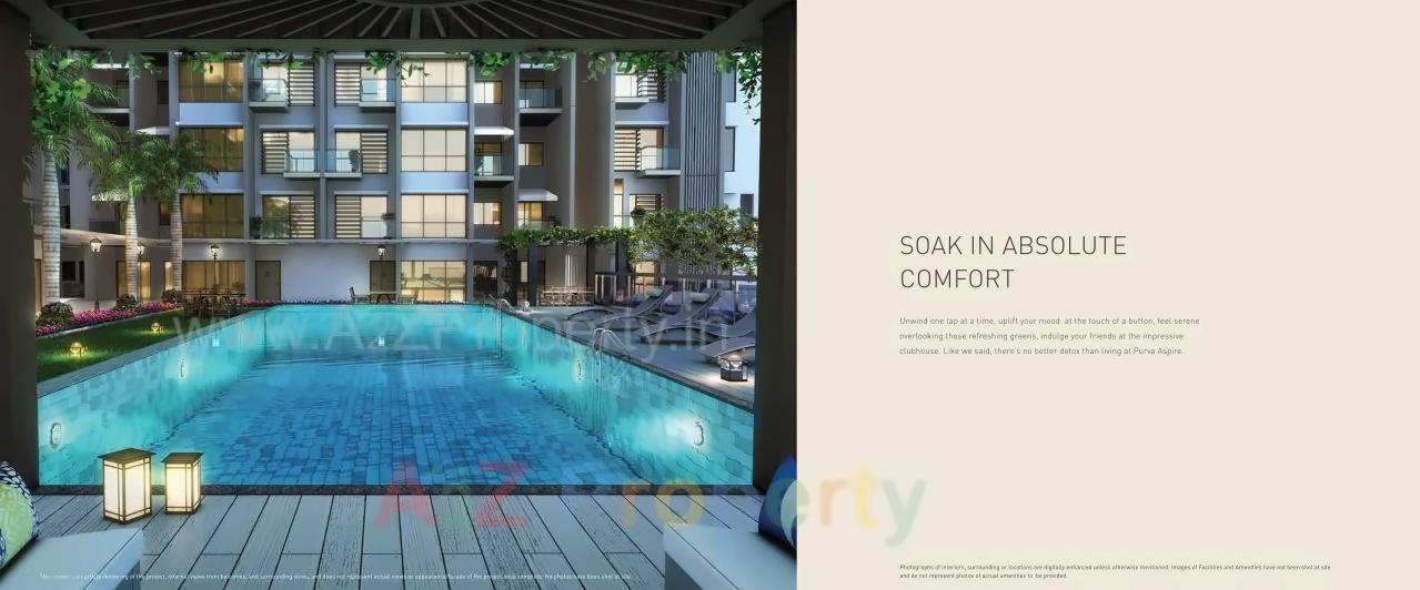 3D Elevation of real estate project Purva Aspire located at Pune-m-corp, Pune, Maharashtra