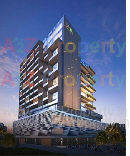 3D Elevation of real estate project Pyramid Axis located at Baner, Pune, Maharashtra