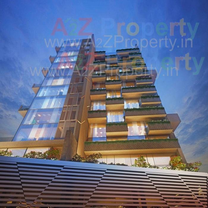 3D Elevation of real estate project Pyramid Axis located at Baner, Pune, Maharashtra