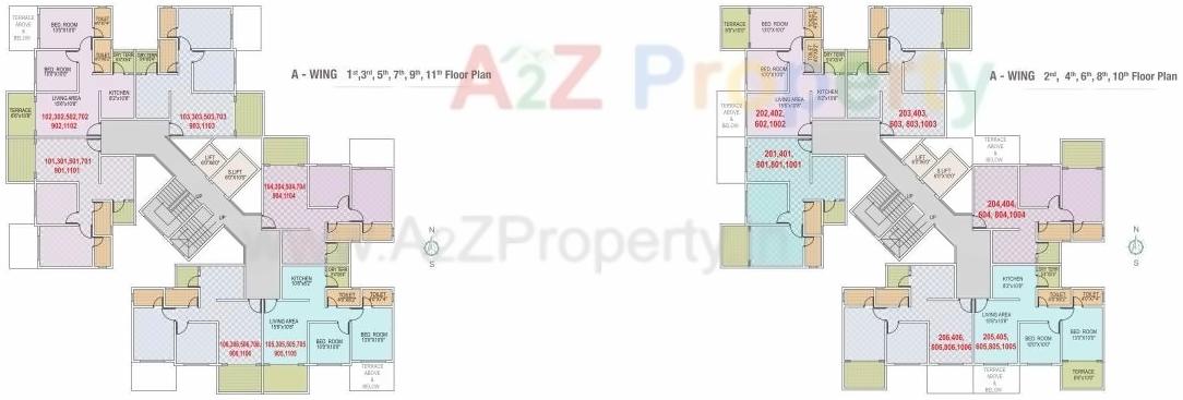 Layout of real estate project Raajlaxmi Greens located at Pimpri-chinchawad-m-corp, Pune, Maharashtra