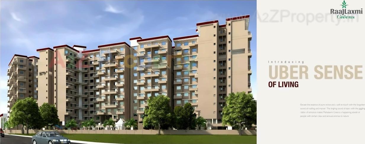3D Elevation of real estate project Raajlaxmi Greens located at Pimpri-chinchawad-m-corp, Pune, Maharashtra