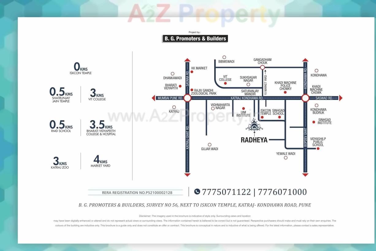  of real estate project Radheya located at Kondhwa-bk, Pune, Maharashtra
