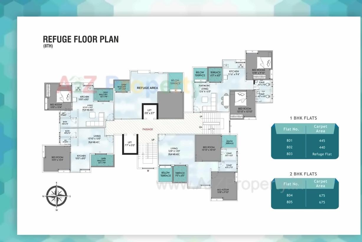 Layout of real estate project Radheya located at Kondhwa-bk, Pune, Maharashtra