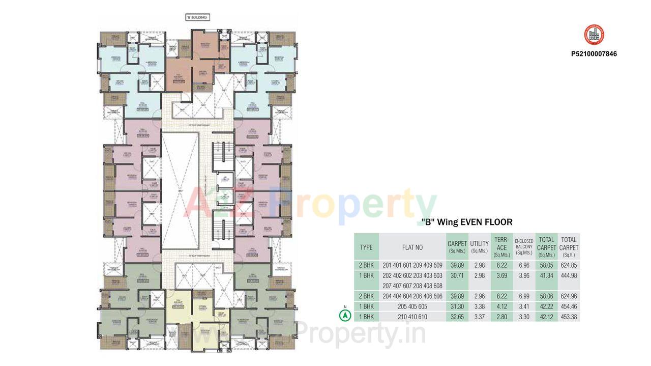 0010 of real estate project Rajesh East Enigma located at Lonikand, Pune, Maharashtra