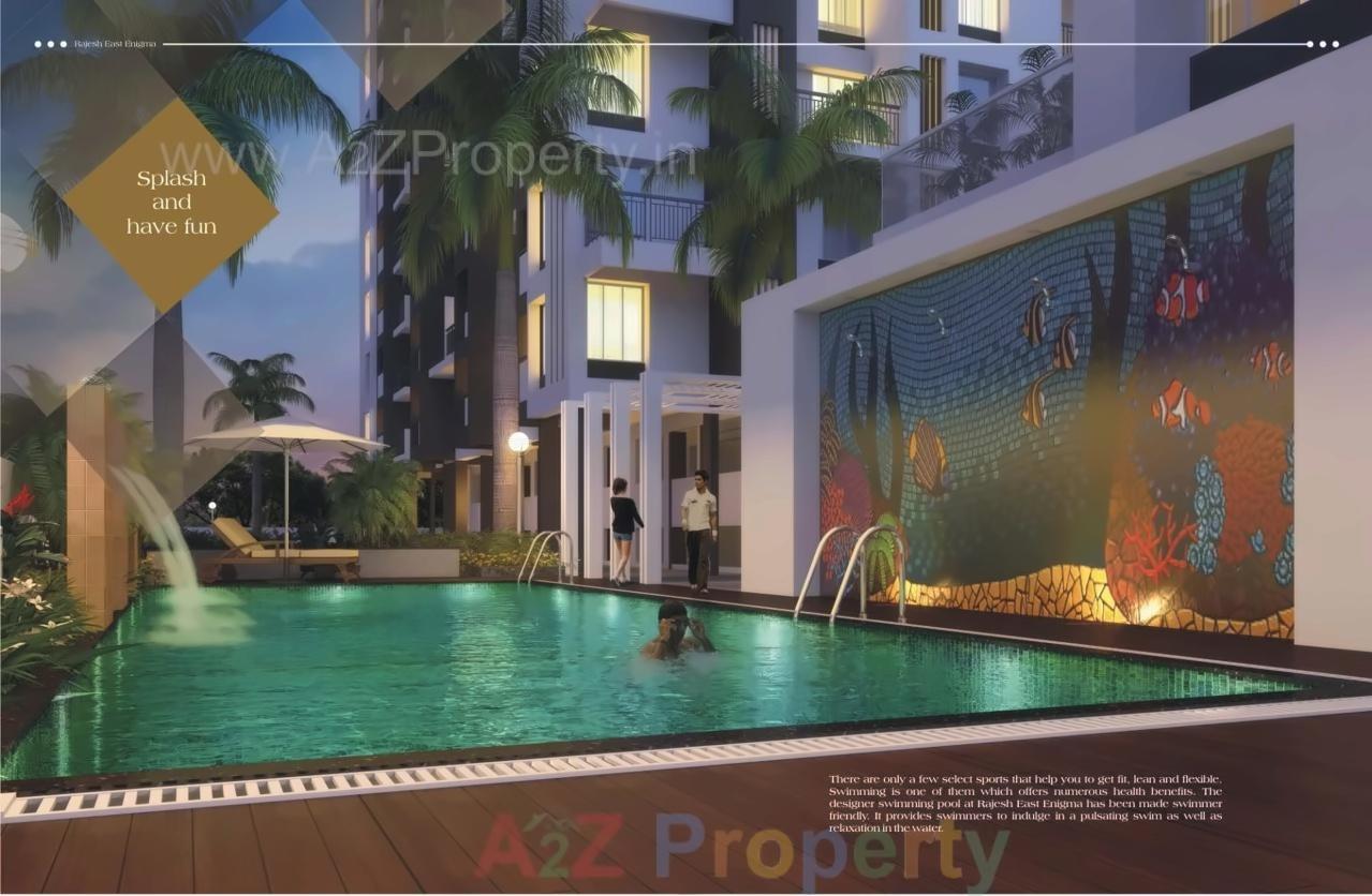 3D Elevation of real estate project Rajesh East Enigma located at Lonikand, Pune, Maharashtra