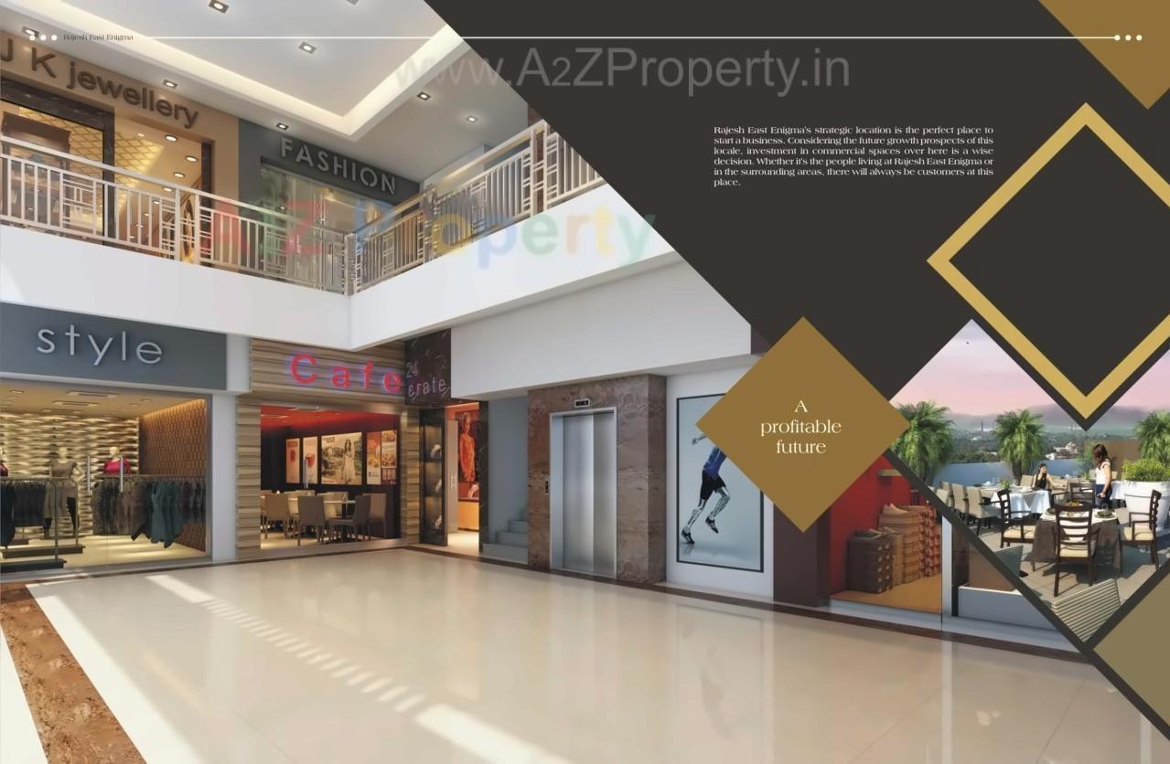 3D Elevation of real estate project Rajesh East Enigma located at Lonikand, Pune, Maharashtra