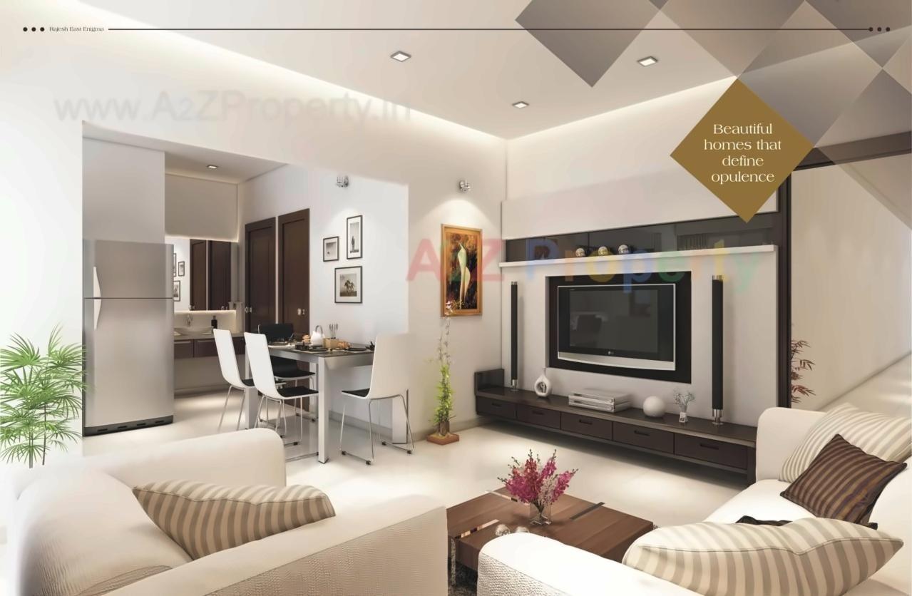 3D Elevation of real estate project Rajesh East Enigma located at Lonikand, Pune, Maharashtra