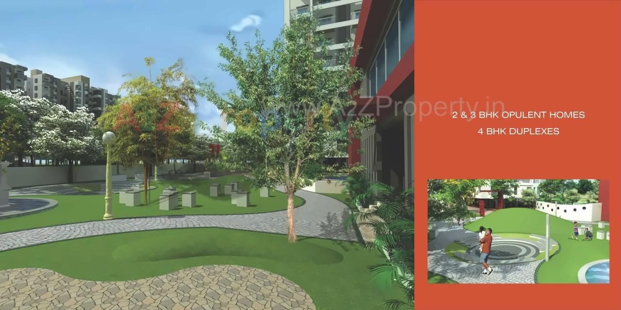 3D Elevation of real estate project Ram Srushti located at Pimpri-chinchawad-m-corp, Pune, Maharashtra