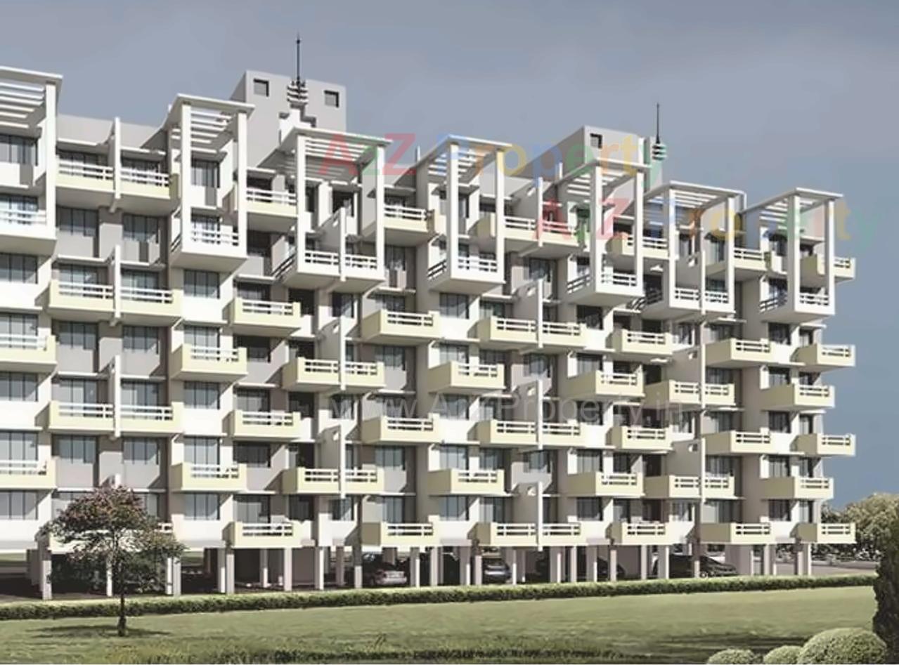 3D Elevation of real estate project Ravikiran located at Pimpri-chinchawad-m-corp, Pune, Maharashtra