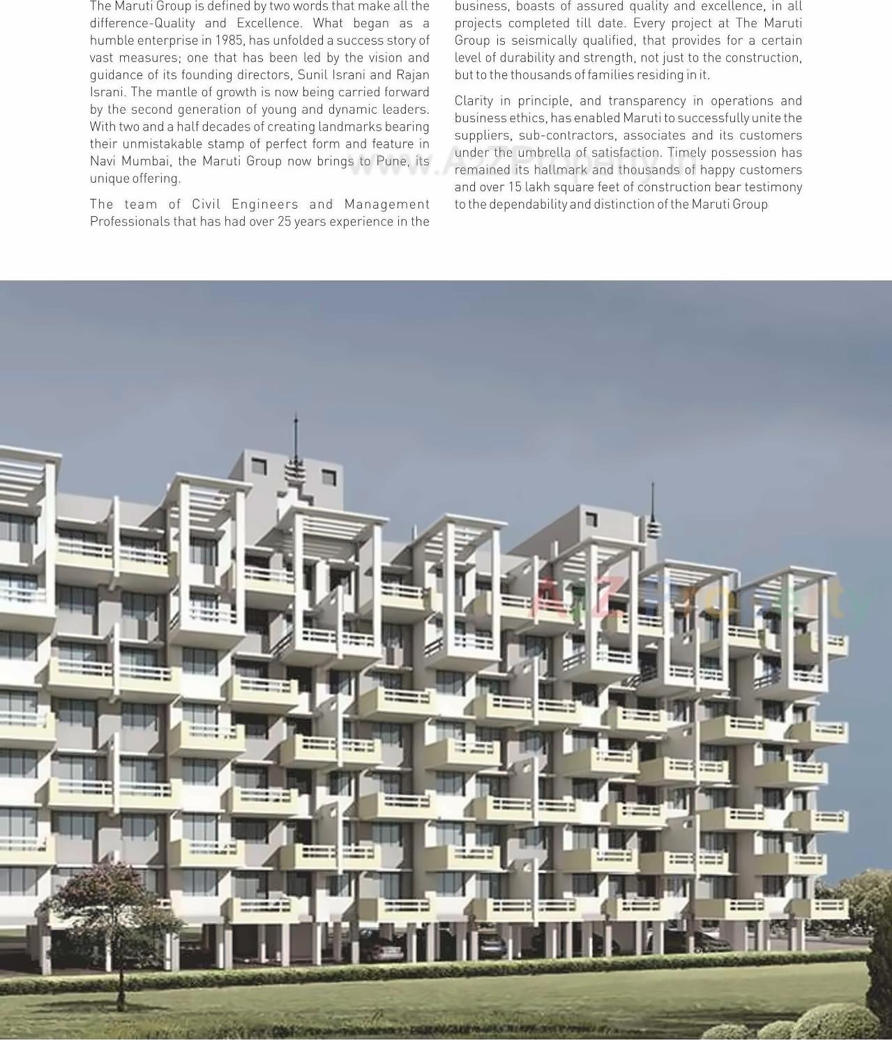 3D Elevation of real estate project Ravikiran located at Pimpri-chinchawad-m-corp, Pune, Maharashtra