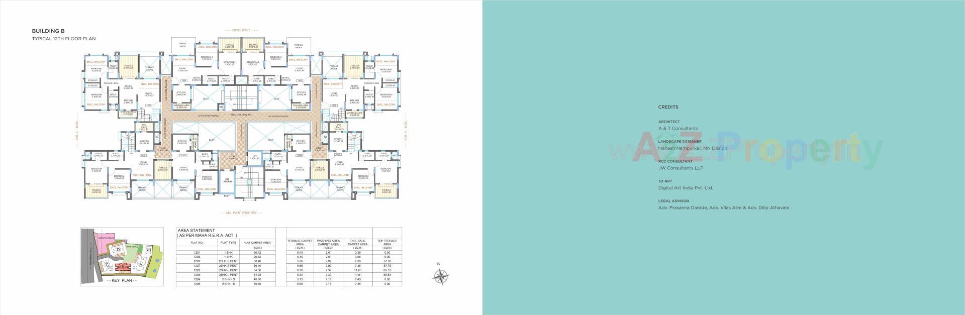 Layout of real estate project Red Earth located at Uravade, Pune, Maharashtra